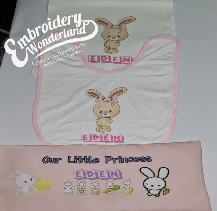 Customize Gift Set (Pillow + towel + Bib)