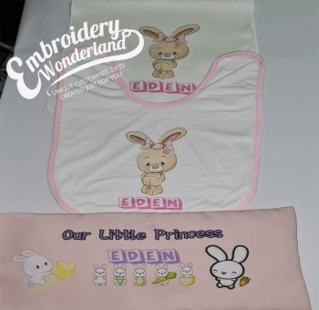 Customize Gift Set (Pillow + towel + Bib)