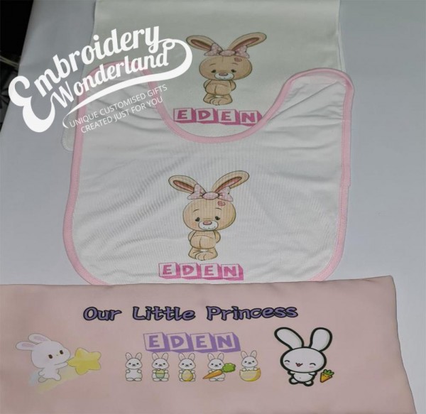 Customize Gift Set (Pillow + towel + Bib)